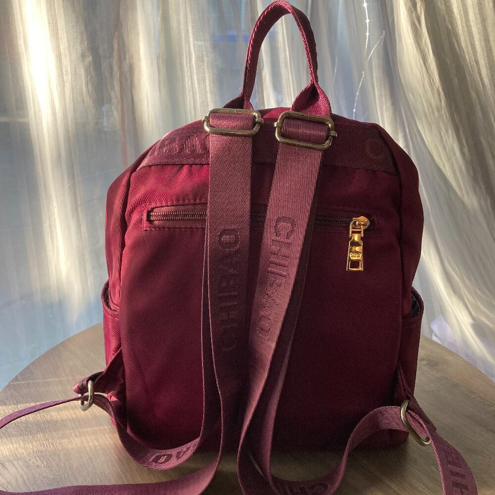 Purple Multiple Pocket Mini Backpack - image 2